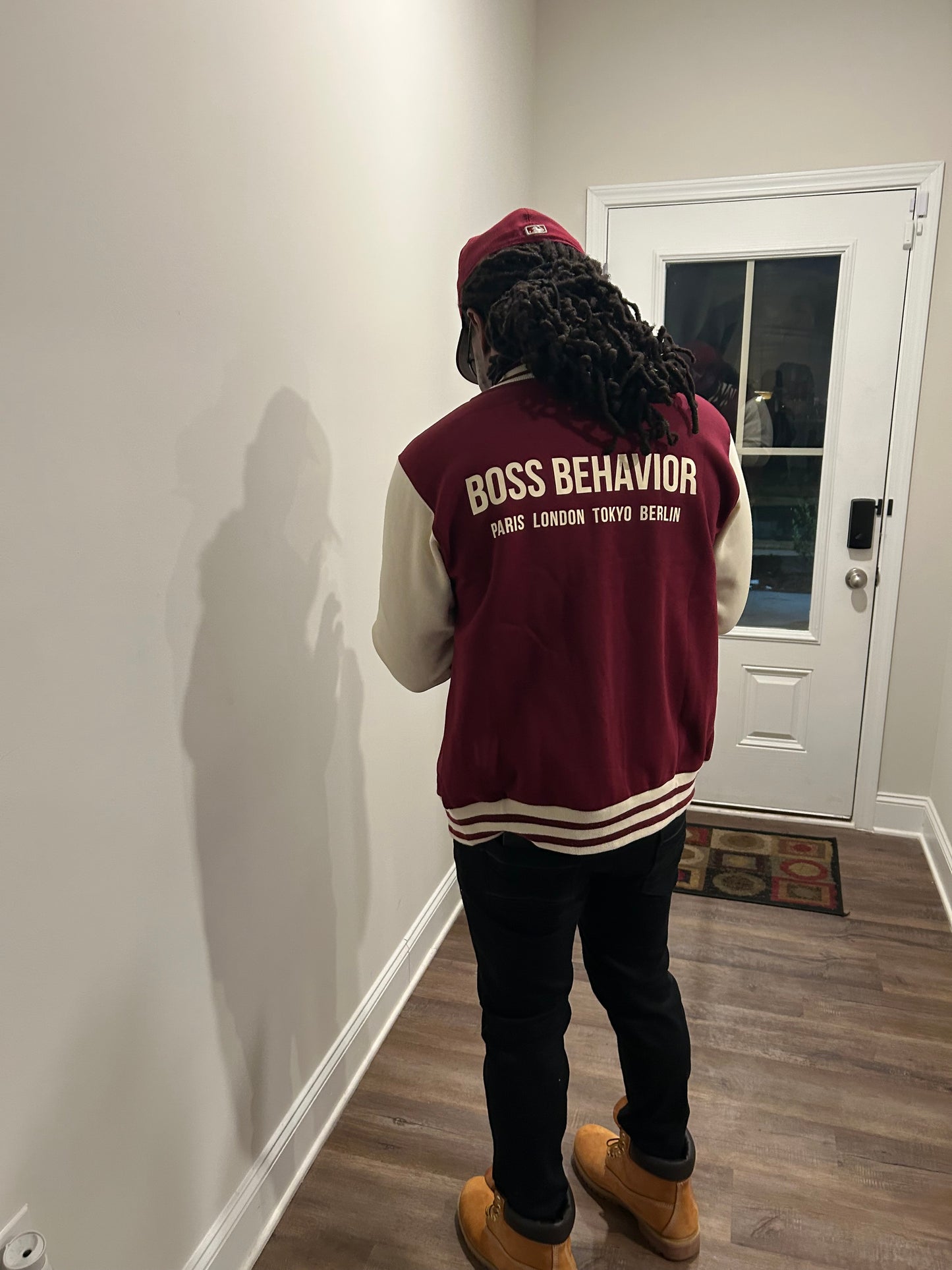 Jacket: Boss Behavior Unisex Letterman Jacket