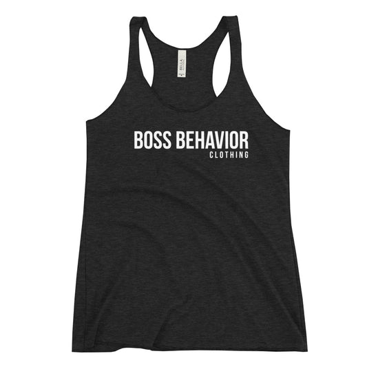 Boss Behavior Women's Racerback Tank Top