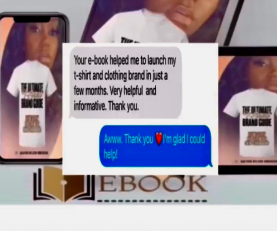 Ultimate Ebook : The Ultimate T-shirt Brand Guide. Downloadable File