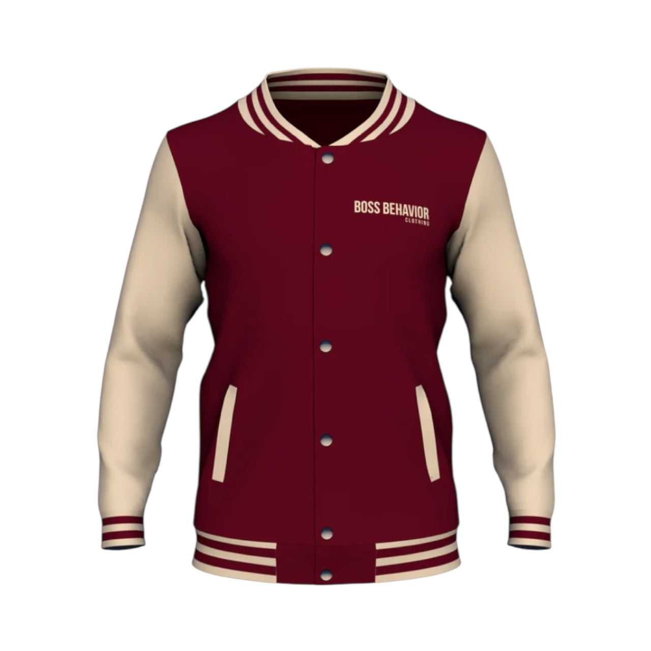 Jacket: Boss Behavior Unisex Letterman Jacket