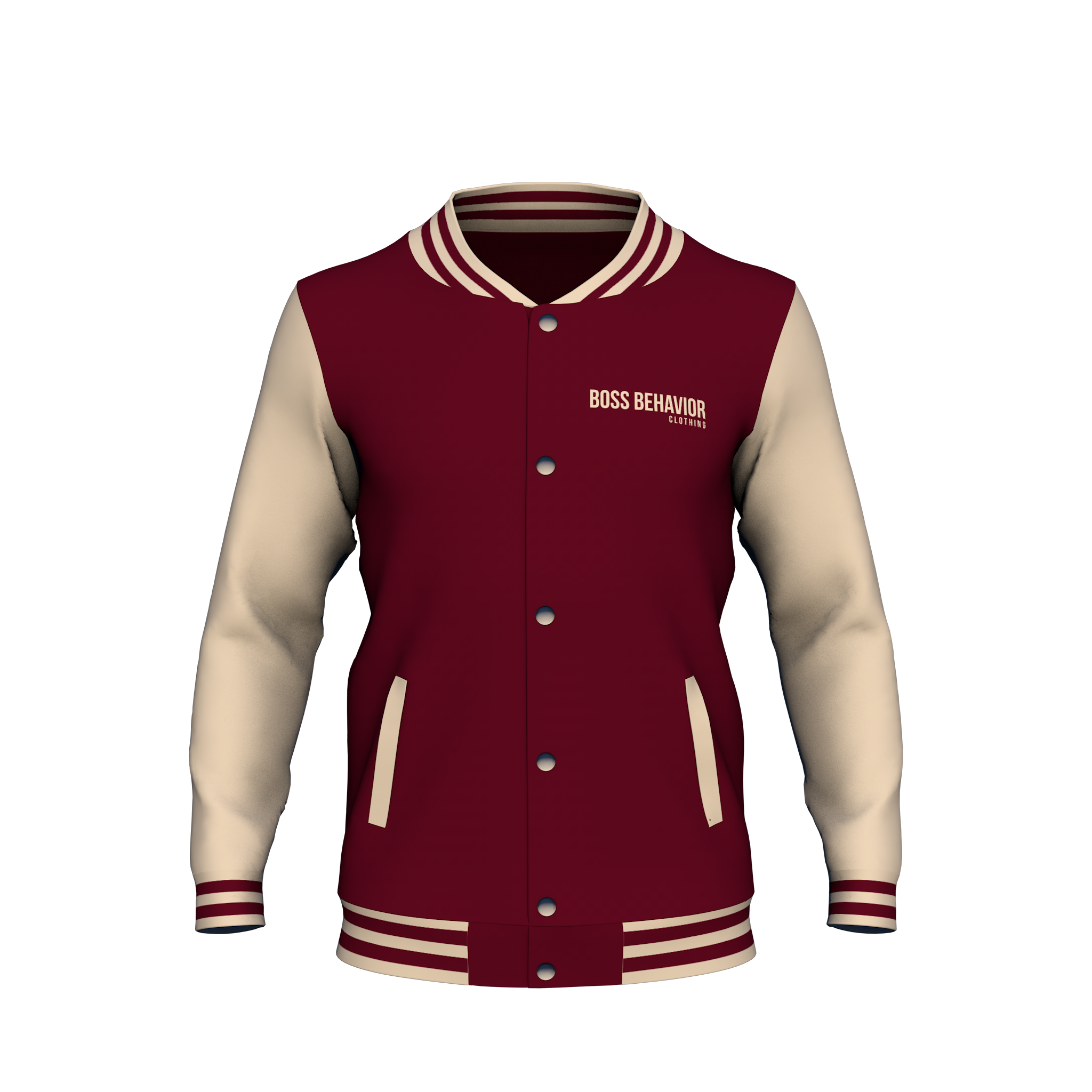 Jacket: Boss Behavior Unisex Letterman Jacket