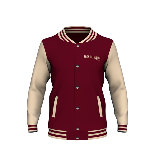 Jacket: Boss Behavior Unisex Letterman Jacket