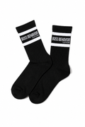 Socks: Boss Behavior Crew Socks (One Size Fit All) More Colors Available