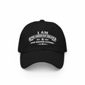 I Am The American Dream Black Hat – White Background