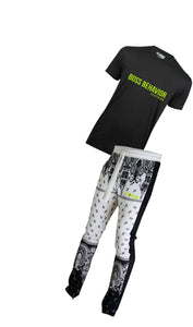 Boss Behavior Unisex Outer Space 2 Piece Set
