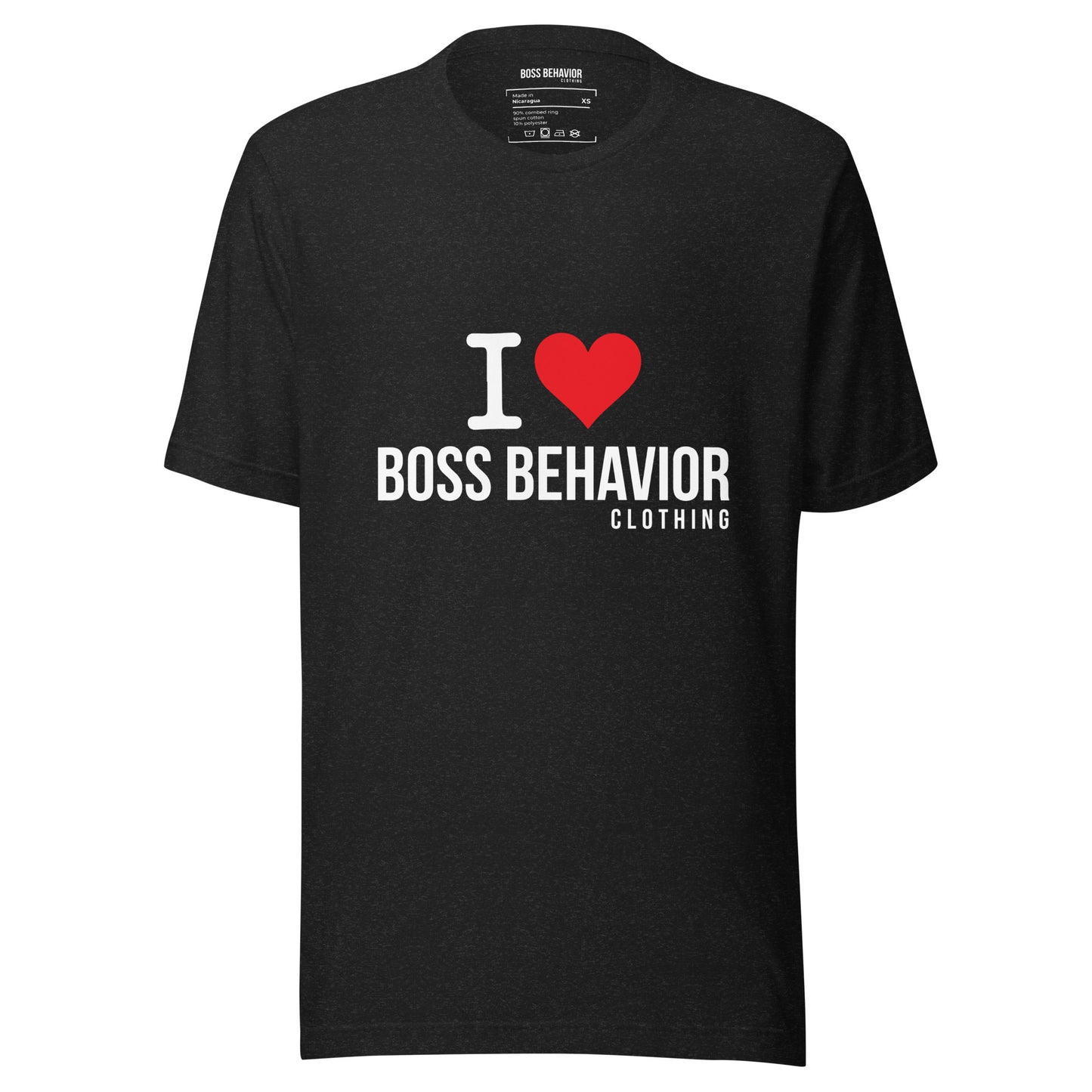 I Love Boss Behavior Unisex T-shirt