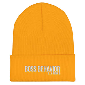 Boss Behavior Beanie Hat