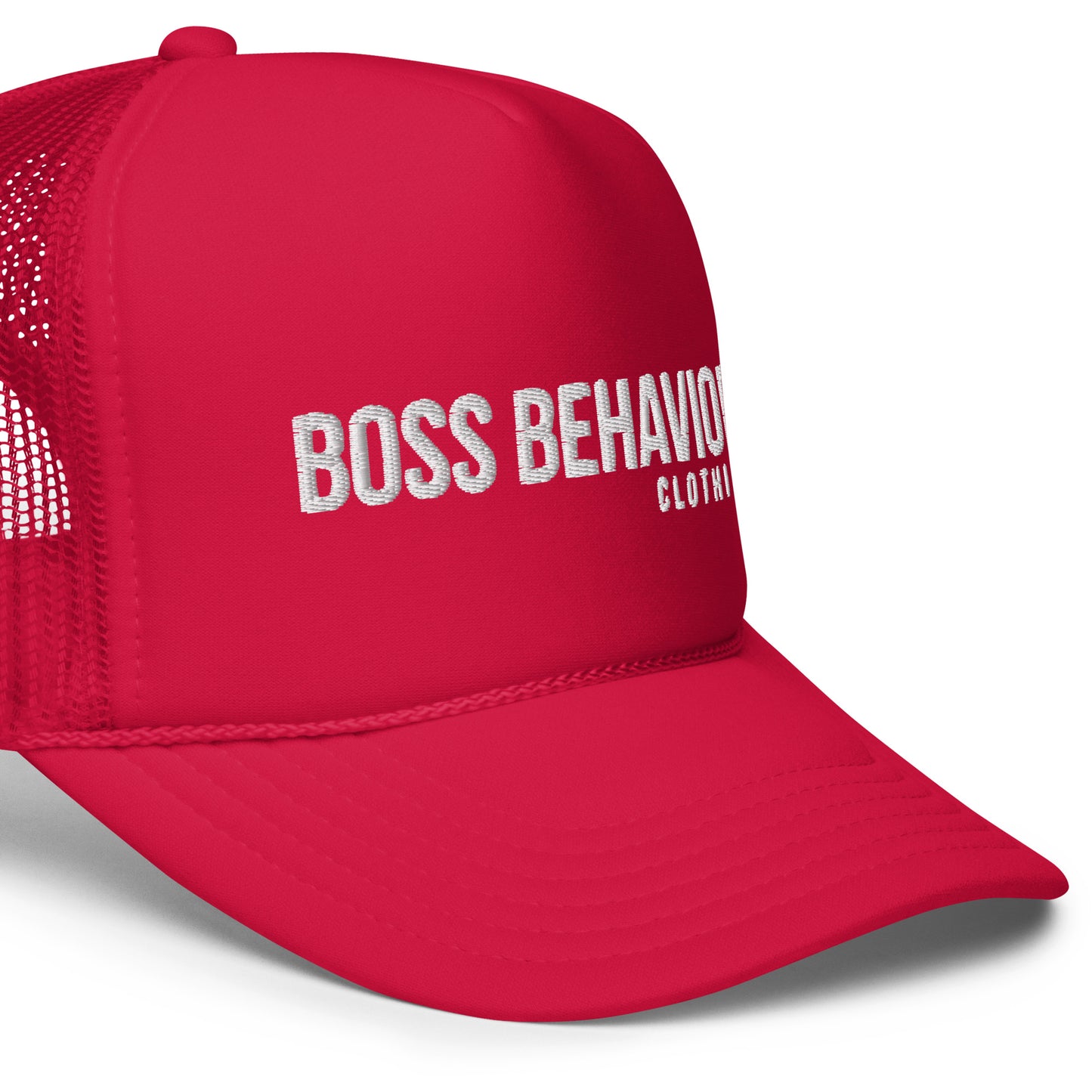 Boss Behavior Foam trucker hat