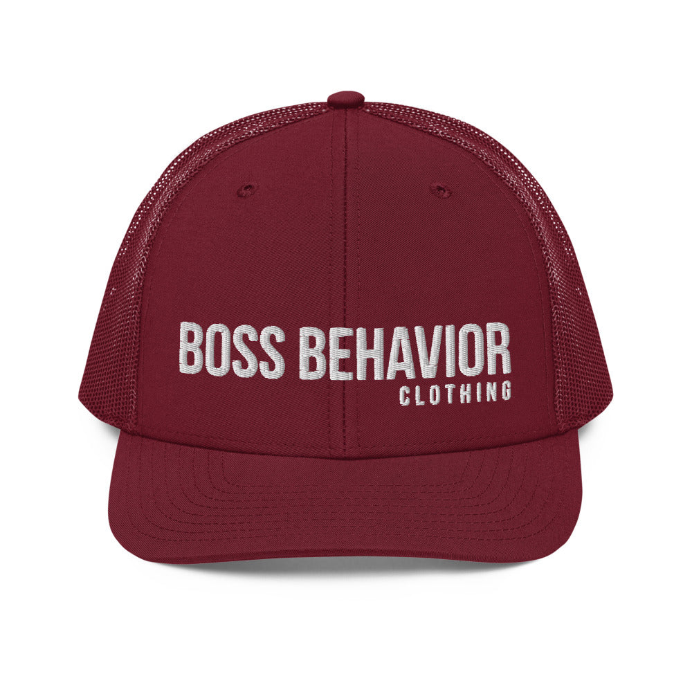 Boss Behavior Trucker Cap