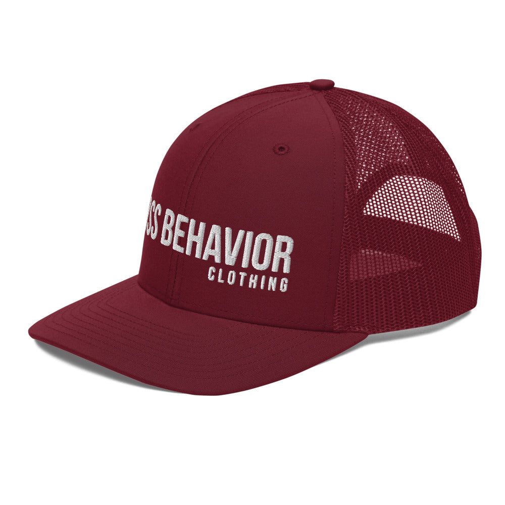 Hats : Boss Behavior Trucker Cap