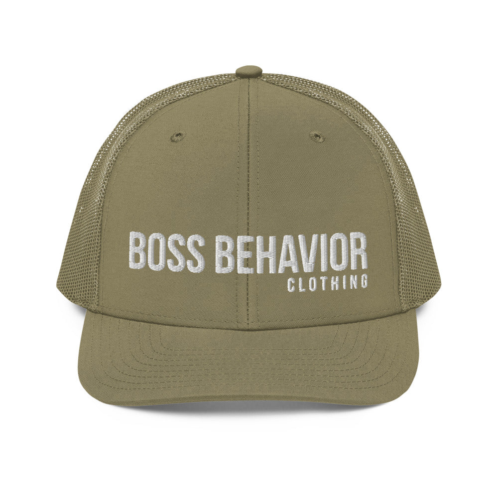 Boss Behavior Trucker Cap