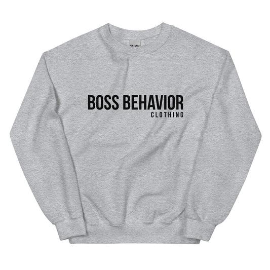 Cold World Boss Behavior Sweatshirt