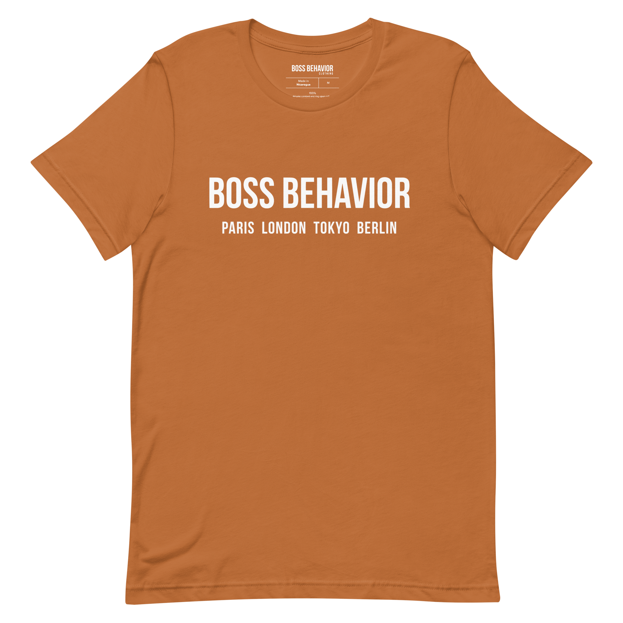 International Fashion Boss Behavior Short-Sleeve Unisex T-Shirt